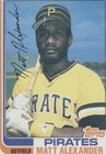 1982 Topps - Matt Alexander #528