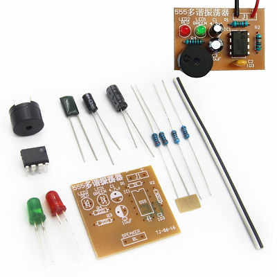 555 Multibrator Suite NE555 Astable Circuit Stable DIY Kits Training