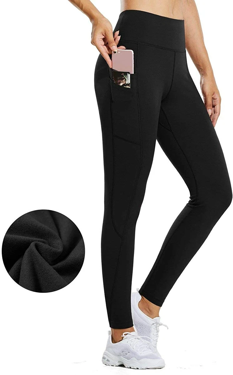 fleece lined running pants womens