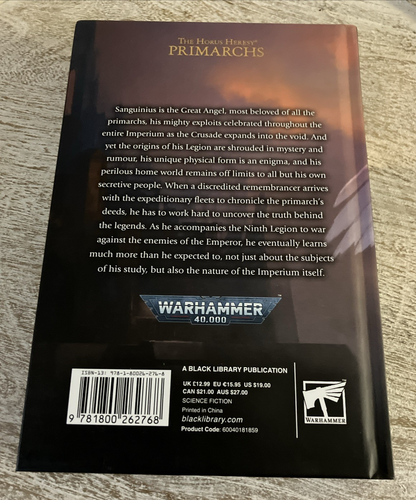 Warhammer The Horus Heresy Primarchs Sanguinius The Great Angel Book - Bild 2 von 6