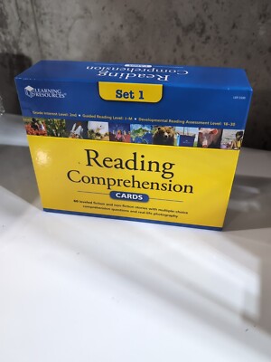 2nd Grade Reading Comprehension Cards Set 1 Learning Resources LER 550