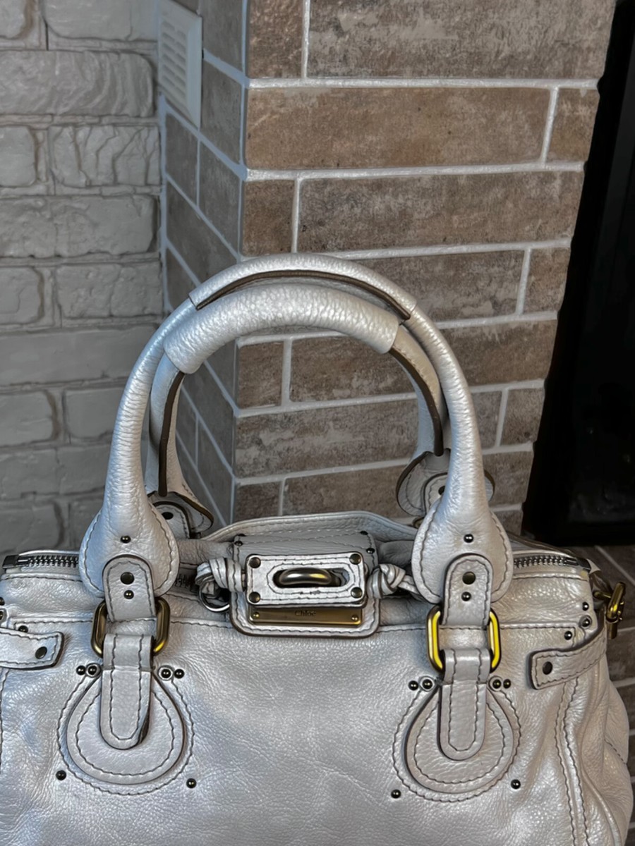 Chloe White Paddington Leather Bag in White Medium | eBay Chloe White Paddington Leather Bag in White Medium | eBay