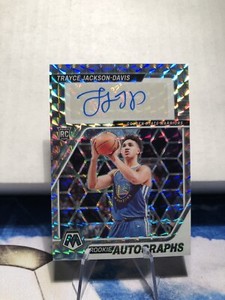 2023-24 Panini Mosaic Trayce Jackson-Davis Rookie Auto RC #RA-TJD