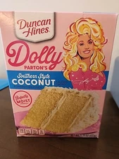 Dolly Parton’s Southern Style Coconut CAKE MIX!   Yum