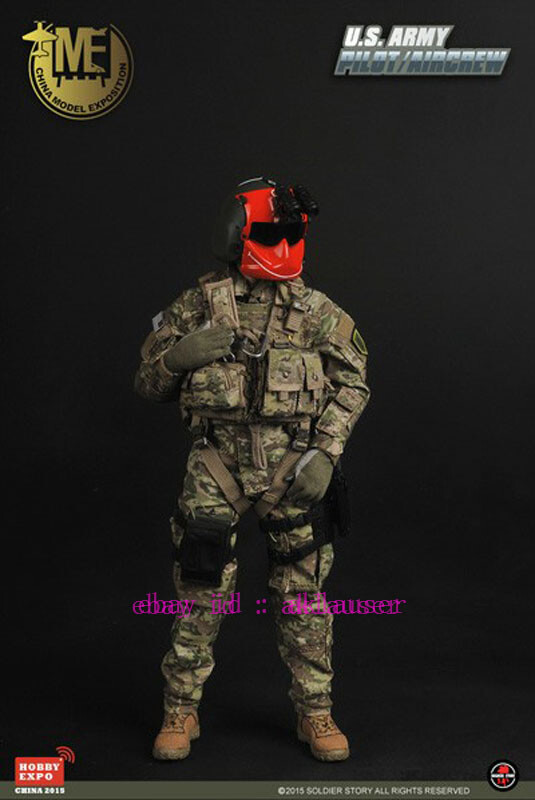 Soldier Story 1/6 Ss091 U.S. Army Pilot/Aircrew Action Figure Toy