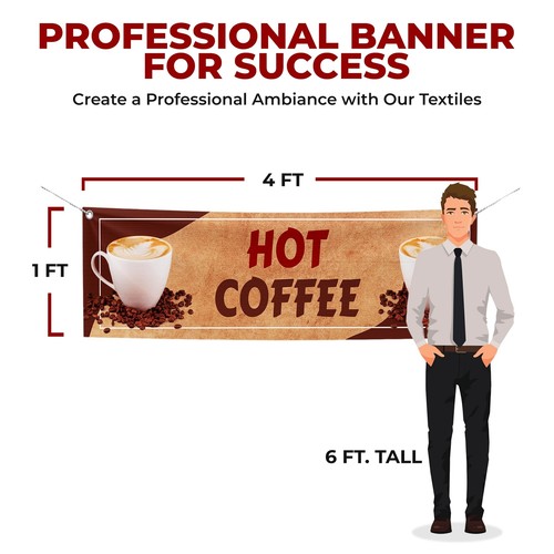 Outdoor Polyester Banner with 4 Holes, HD Printing for Food & Beverage Promo USA - Picture 87 of 151