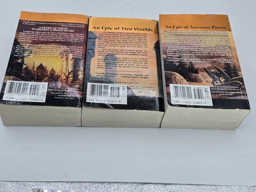 terry goodkind sword of truth series Books 1 Through 3 Original Art - Picture 14 of 14