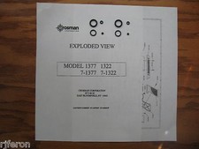 Crosman 1322 1377 - TWO Seal Kits - Valve  Breech Bolt Seals - Exploded View