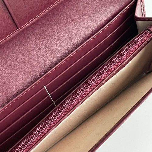 RADLEY Gift Boxed Window Shopping Dk Red Leather Picture Purse & Dust Bag BNWT - Picture 6 of 8