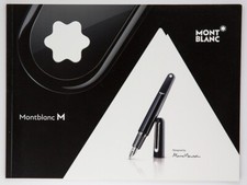 Montblanc M by Marc Newson Fountain Pen Brochure Leaflet