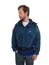 Vtg 90s North Face Vertical Gore-Tex Hoody Ski Jacket Coat Parka Mens Sz Medium