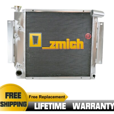 3 Row Aluminum radiator for International Scout II&Pickup 5.0L 5.6L V8 70-81 new