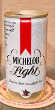 1981 10 OUNCE MICHELOB PULL TAB BEER CAN ANHEUSER BUSCH  BREWING CO 9 CITY EMPTY