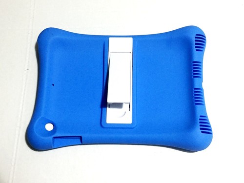 iPad Air Tablet Blue Rubber Protector Case For Kids By MAGINON - Picture 3 of 5