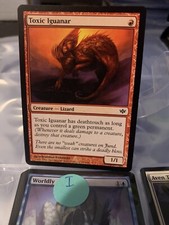 MTG Magic the Gathering Toxic Iguanar (72/147) Conflux