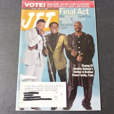 Jet Magazine Nov 10 2008 Final Act Sam Jackson Isaac Hayes Bernie Mac