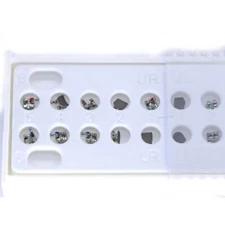 20 kits orthodontic dental bracket standard roth 0.022" 345 hooks sandblasted