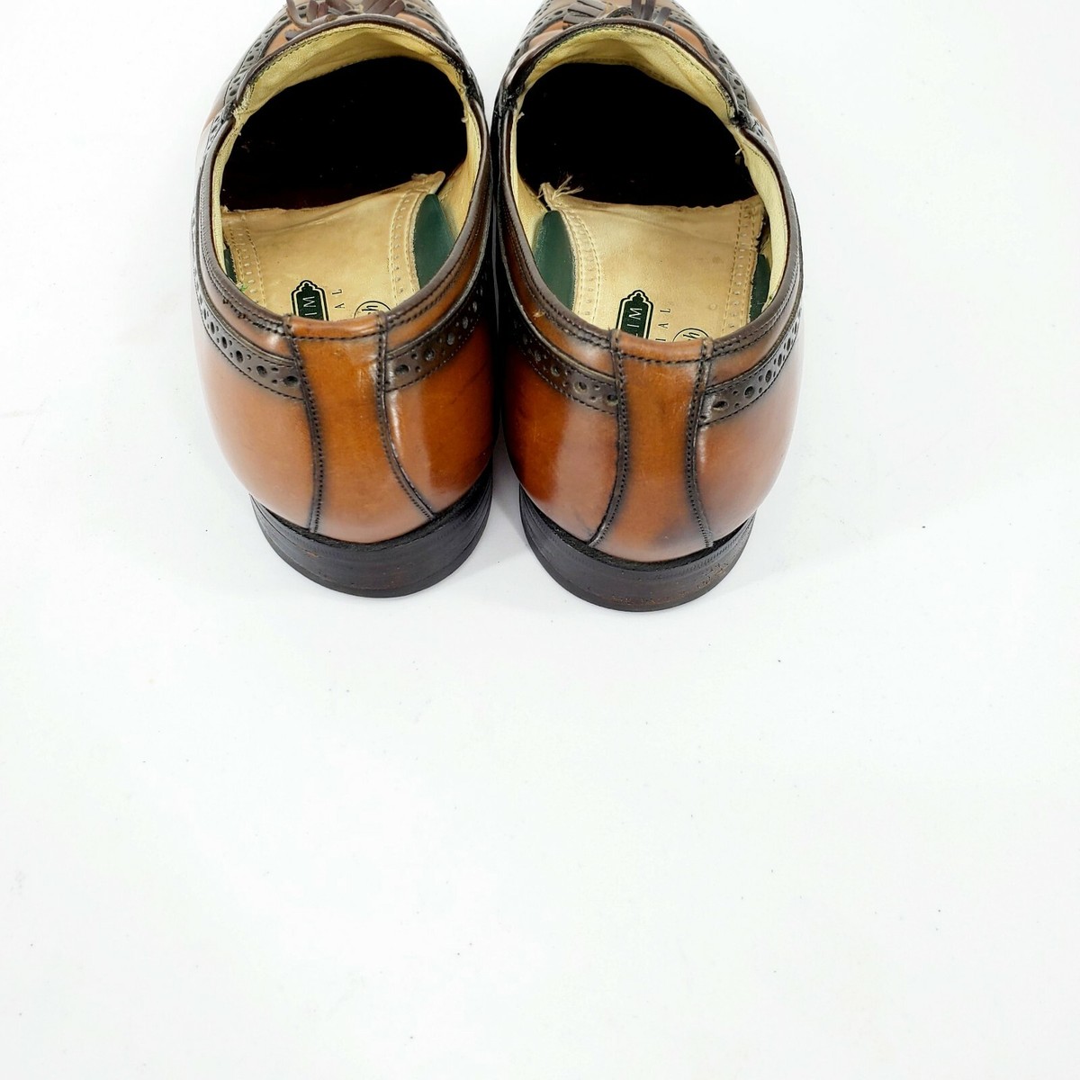 Florsheim Imperial Comfortech 93050 Wing Tip Brogue Tassel Loafer Antiqued 8 D Florsheim Imperial Comfortech 93050 Wing Tip Brogue Tassel  main image 2