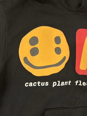 Cactus Plant Flea Market Cpfm X McDonald's Hoodie Size X-Large | eBay