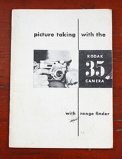 KODAK 35 RANGEFINDER INSTRUCTION BOOK, 1949/cks/206349