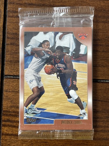 1998-99 Topps Basketball Sealed 6-Card Promo Pack - Patrick Ewing - Bild 1 von 2