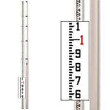 CST/berger 06-816 16ft Aluminum Grade Rod 10ths/100ths