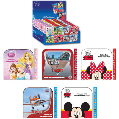  DISNEY STICKER 300 STÜCK 2 X 150  STÜCK IN BOX= 300 STÜCK IN 2 BOXEN NEU 