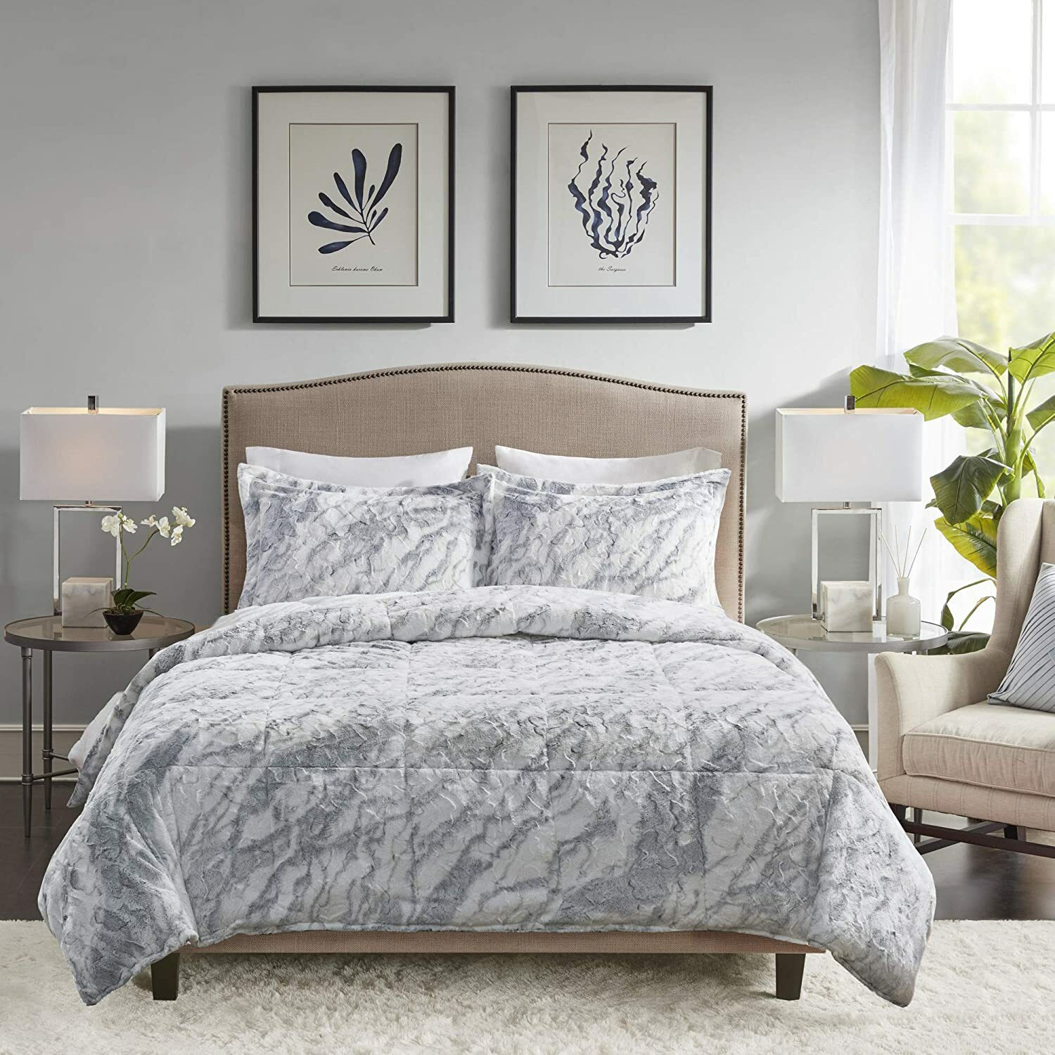 Madison Park Soft Plush Comforter Long 