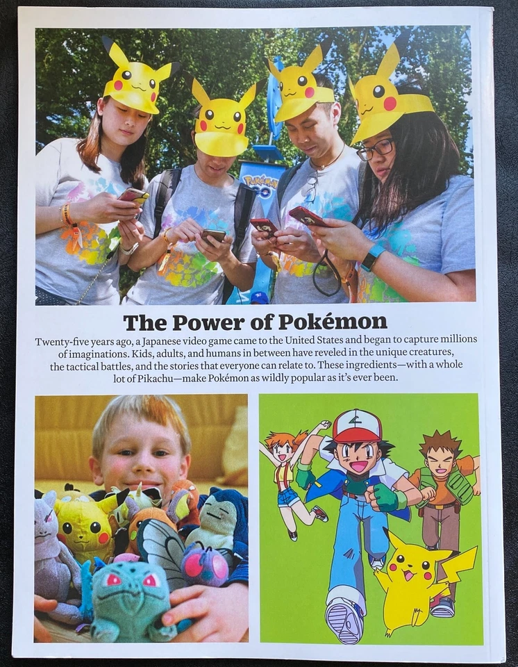 2025 Time Magazine POKEMON GAMES Show 25 YEARS Pikachu Cover SPECIAL EDITION - Image 2 of 4