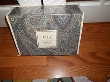 NIP Noble Excellence Villa Beaumont Multi Full/Queen Duvet Cover & Shams Set 3pc