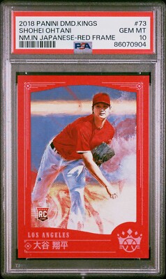 その他 2018 Diamond Kings Shohei Ohtani その他 2018 Diamond Kings Shohei Ohtani Shohei Ohtani PSA 10 Gem