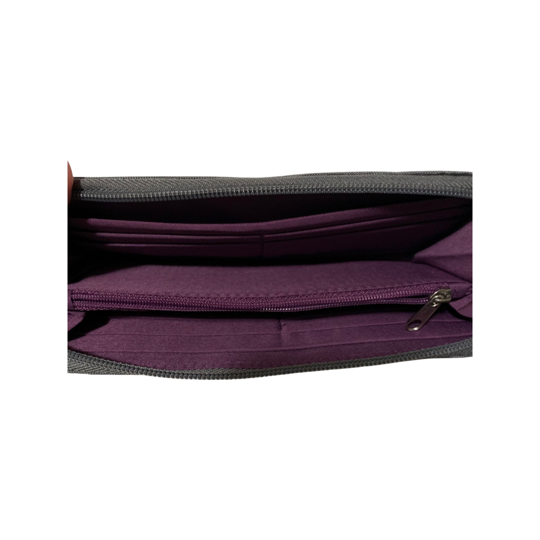 Travelon Zip Around Travel Wallet in Grey RFID Protection eBay