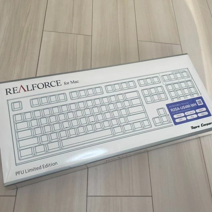 Topre PZ-R2SA-US4M-WH REALFORCE for Mac PFU Limited Edition Full Keyboard Japan
