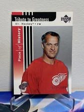 2002-03 Upper Deck PIECE OF HISTORY GORDIE HOWE MR HOCKEY #112 SP 1673/2999