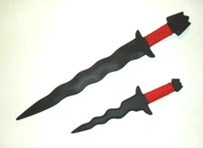 PRACTICE SWORD Kali Training Escrima Arnis Kris FMA Tactical Knife Kalaj Kutter