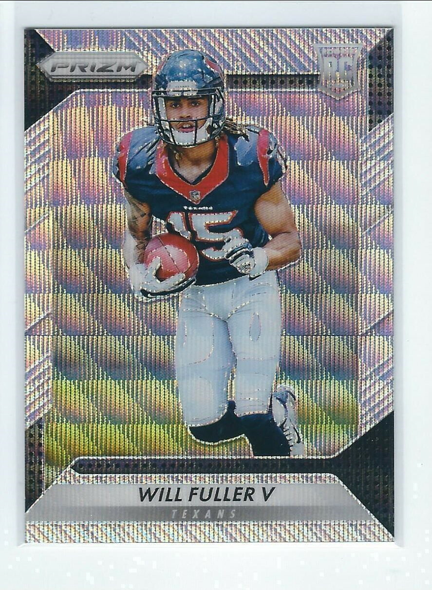 2016 Panini Prizm Will Fuller RC Blue Wave 105/149