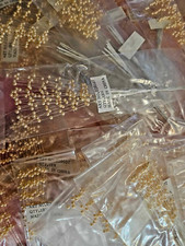 PEARL stick straight SPRAYX 8 STEMS IDEAL FOR CRAFTS WEDDING FLOWERS, BOUQUETS