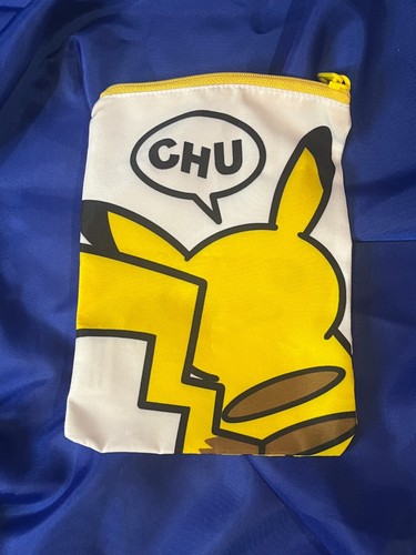 Pokemon Pikachu 2021 Zipper Pouch Japan Release Neu ohne Etikett 5 x 7" - Bild 2 von 6