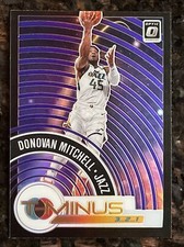 2020-21 Donruss Optic Basketball Donovan Mitchell T Minus 3 2 1 Purple Prizm SP