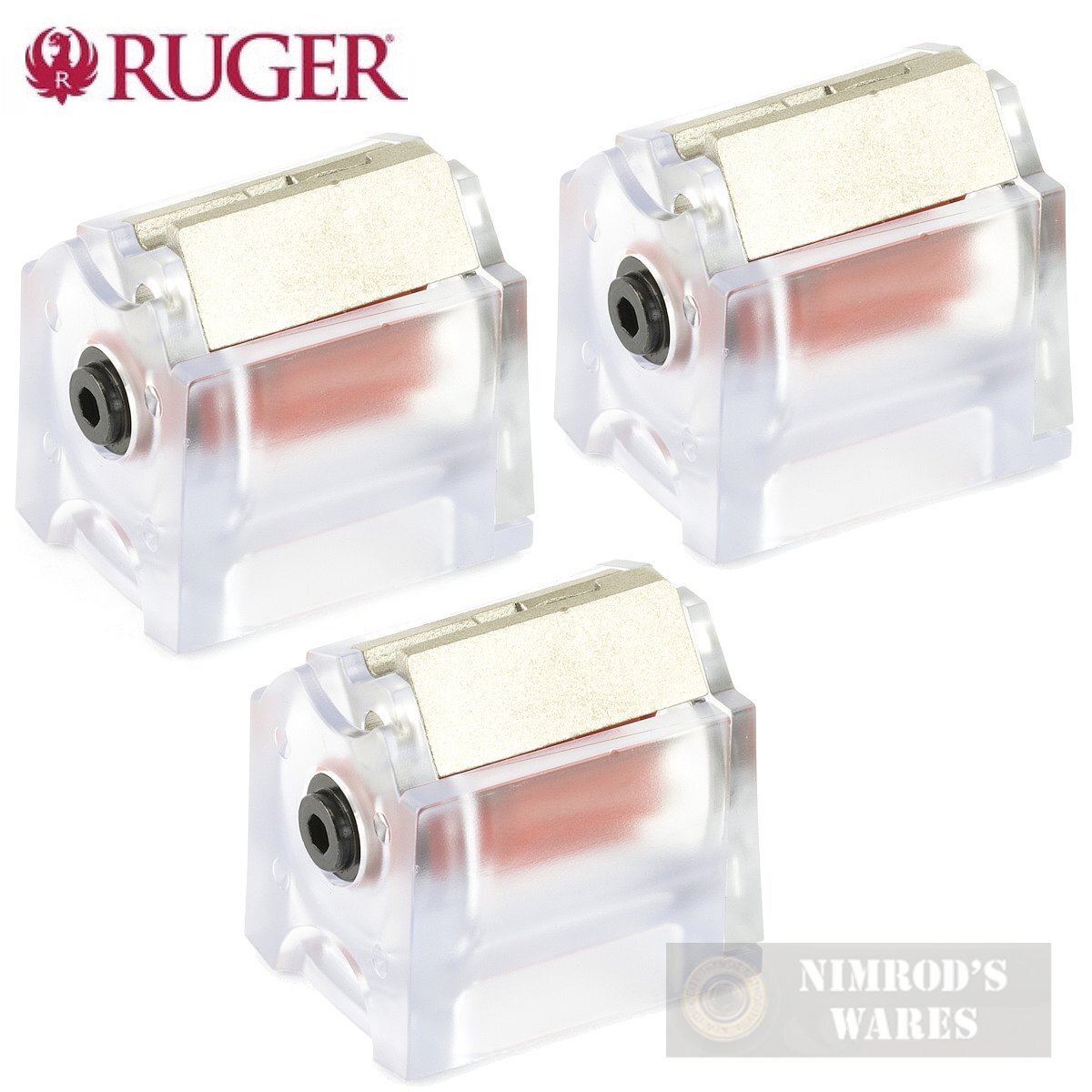 Ruger BX-1 10/22 SR Rifle 77/22 .22LR 10-Round CLEAR MAGAZINE 3
