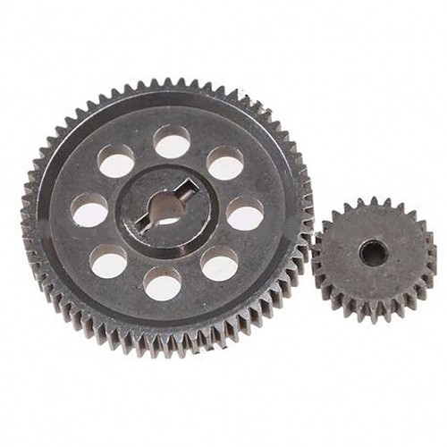 Metal Differential Gear 64T Motor Pinion Cogs Set for HSP 1/10 RC Car Truck Part - Picture 9 of 15