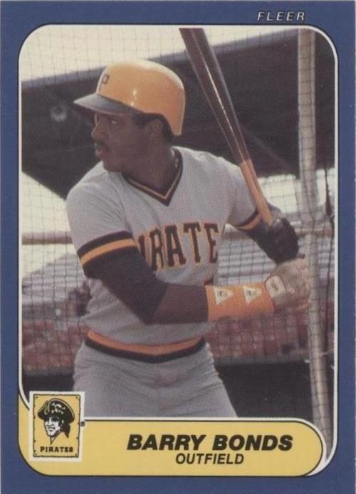 1986 Fleer Update - Barry Bonds #U-14 - 1 of 1