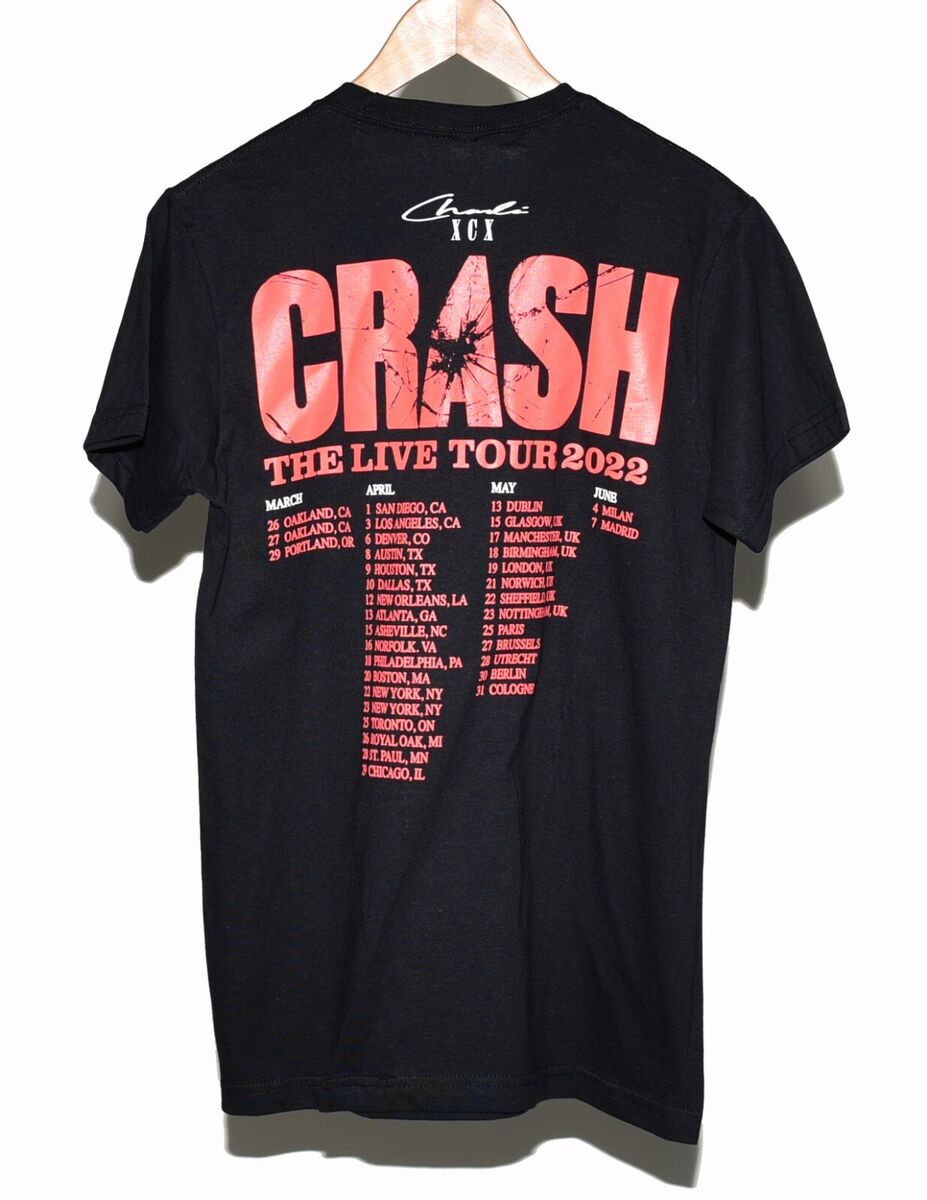 Charli XCX Crash Tour Tee SIZE S | eBay Charli XCX Crash Tour Tee SIZE S | eBay