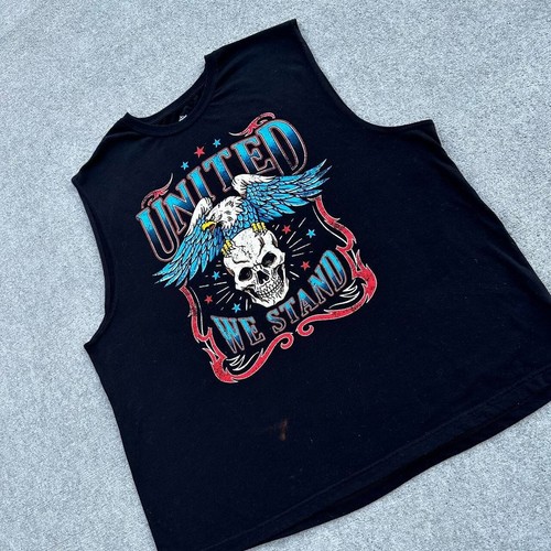 Vintage Skull Graphic Tank Top - Picture 3 of 4