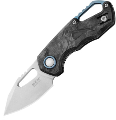 New MKM-Maniago Knife Makers Isonzo Linerlock Clip Point CF Folding Pocket Knife