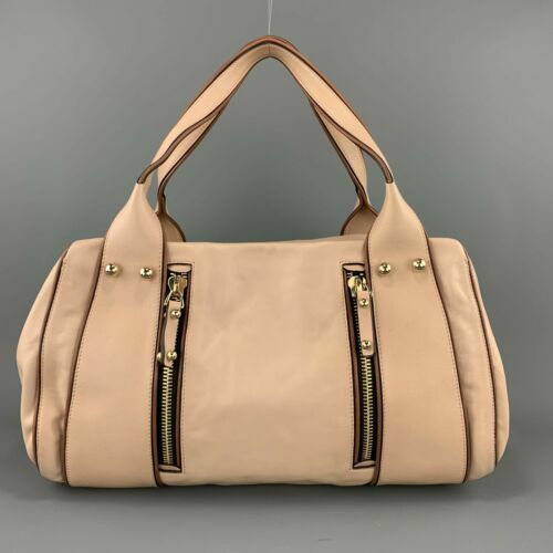 Pochette Chaîne Sangle, 39 Cuir Fer Plat Sac Main Chaînes Épaule (Rose