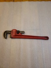 Stanley 18 Inch Heavy Duty Pipe Wrench forged Red
