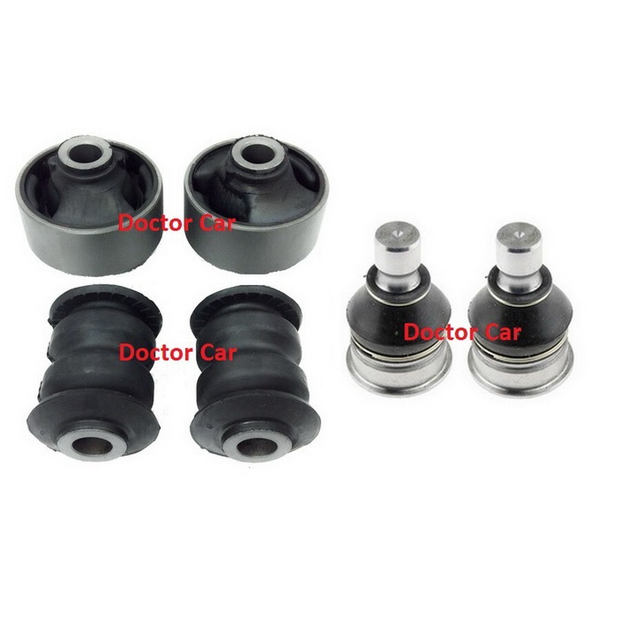 6 Front Lower Control Arm Bushing+Ball Joint For 20122019 Nissan