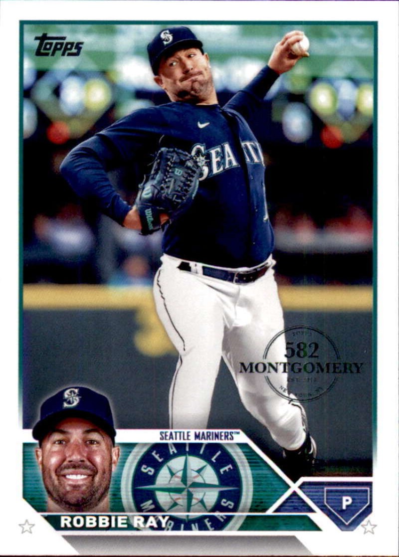 2023 Topps 582 Montgomery Club #235 Robbie Ray Seattle Mariners
