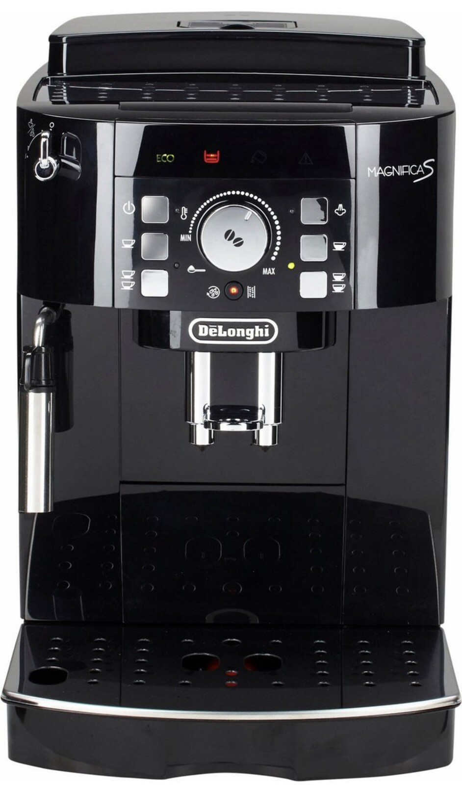 Delonghi Magnifica S Ecam 21.116.b Test De'Longhi Magnifica S ECAM 21.116.B Kaffeevollautomat - Schwarz